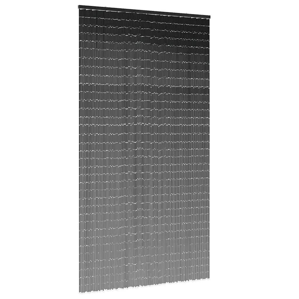 Έντομο κουρτίνα πόρτας Σκούρο γκρι 120x220 cm Μπαμπού