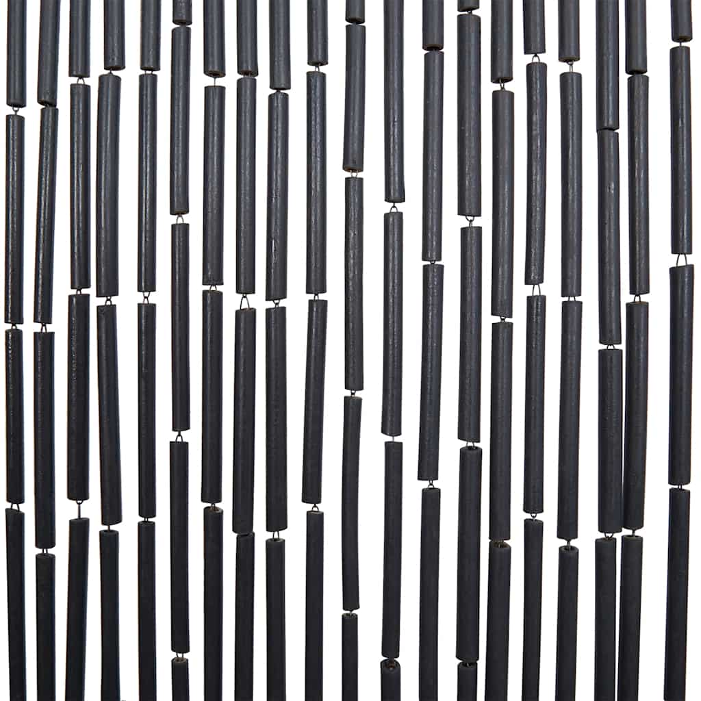 Έντομο κουρτίνα πόρτας Σκούρο γκρι 120x220 cm Μπαμπού
