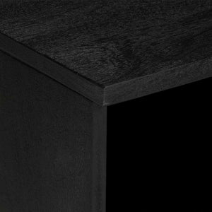 Έπιπλο Τηλεόρασης Μαύρο 80 x 33 x 46 εκ. από Επεξεργασμένο Ξύλο