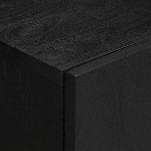 Ραφιέρα Μαύρη 60x33x75 εκ. από Επεξεργασμένο Ξύλο