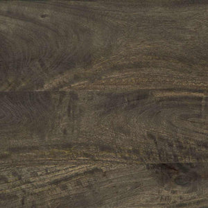 Μπουφές Μαύρο 60x33x75 cm Μασίφ Ξύλο Μάνγκο