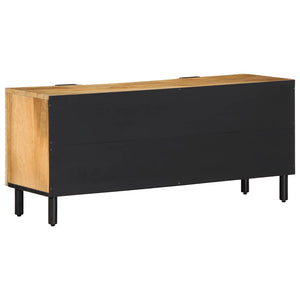 Ντουλάπι τηλεόρασης καφέ 105x33x46 cm από μασίφ ξύλο Mango