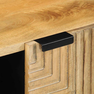 Ντουλάπι τηλεόρασης καφέ 105x33x46 cm από μασίφ ξύλο Mango