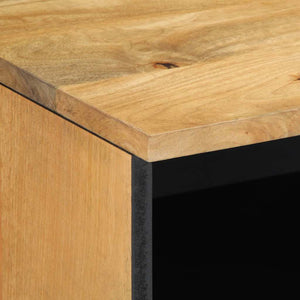 Ντουλάπι τηλεόρασης καφέ 70x33x46 cm μασίφ ξύλο Mango