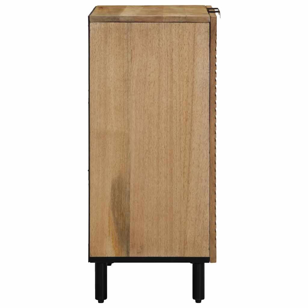 Sideboard καφέ 60x33x75 cm μασίφ ξύλο Mango