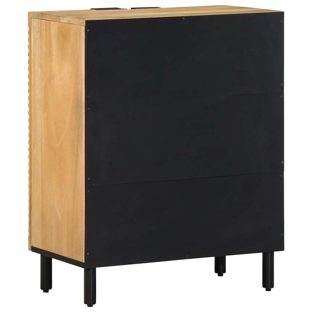Sideboard καφέ 60x33x75 cm μασίφ ξύλο Mango