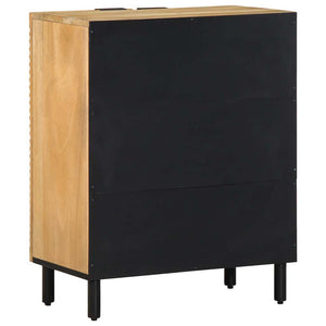 Sideboard καφέ 60x33x75 cm μασίφ ξύλο Mango