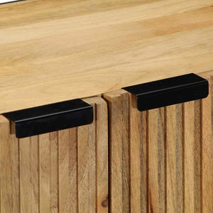 Sideboard καφέ 60x33x75 cm μασίφ ξύλο Mango