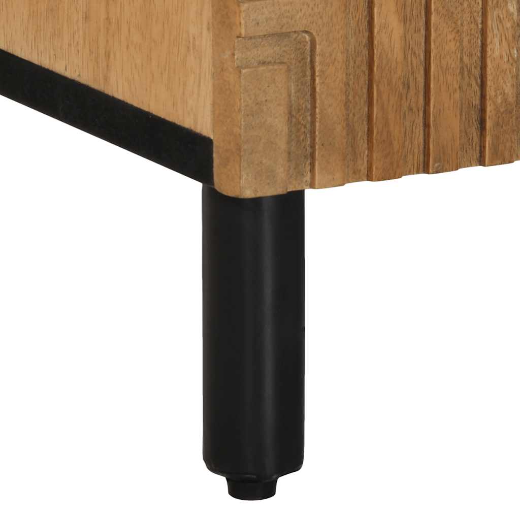 Sideboard καφέ 60x33x75 cm μασίφ ξύλο Mango