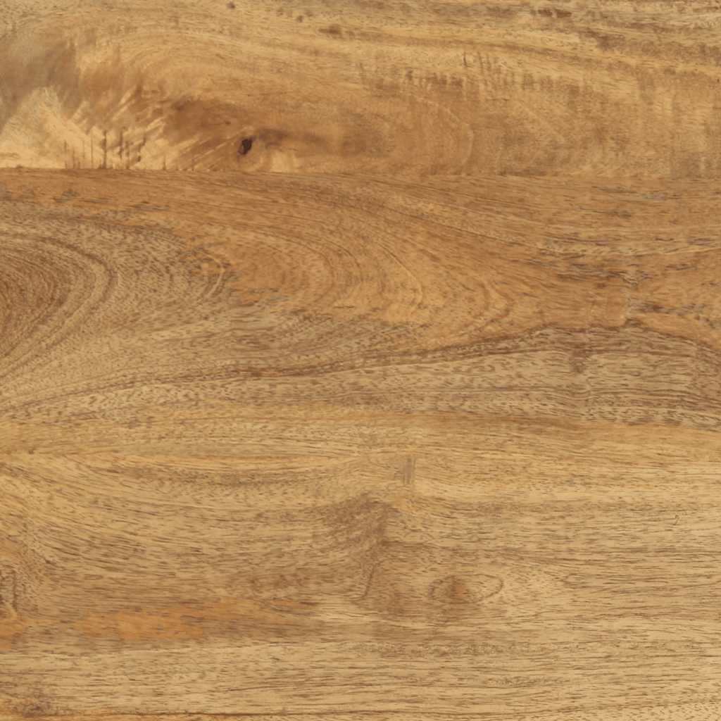 Τραπεζάκι σαλονιού καφέ 80x54x40 cm μασίφ ξύλο Mango