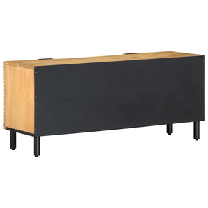 Ντουλάπι τηλεόρασης καφέ 105x33x46 cm από μασίφ ξύλο Mango - Pakobazaar