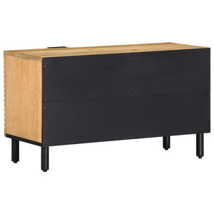 Ντουλάπι τηλεόρασης καφέ 80x31,5x46 cm από μασίφ ξύλο Mango