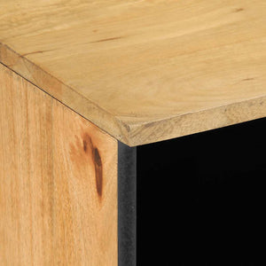 Ντουλάπι τηλεόρασης καφέ 100x33x46 cm μασίφ ξύλο Mango