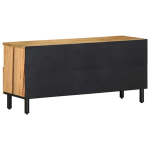 Ντουλάπι τηλεόρασης καφέ 100x33x46 cm μασίφ ξύλο Mango