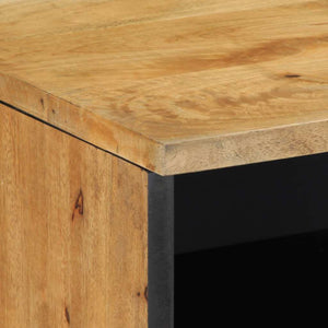 Ντουλάπι τηλεόρασης καφέ 100x33x46 cm μασίφ ξύλο Mango