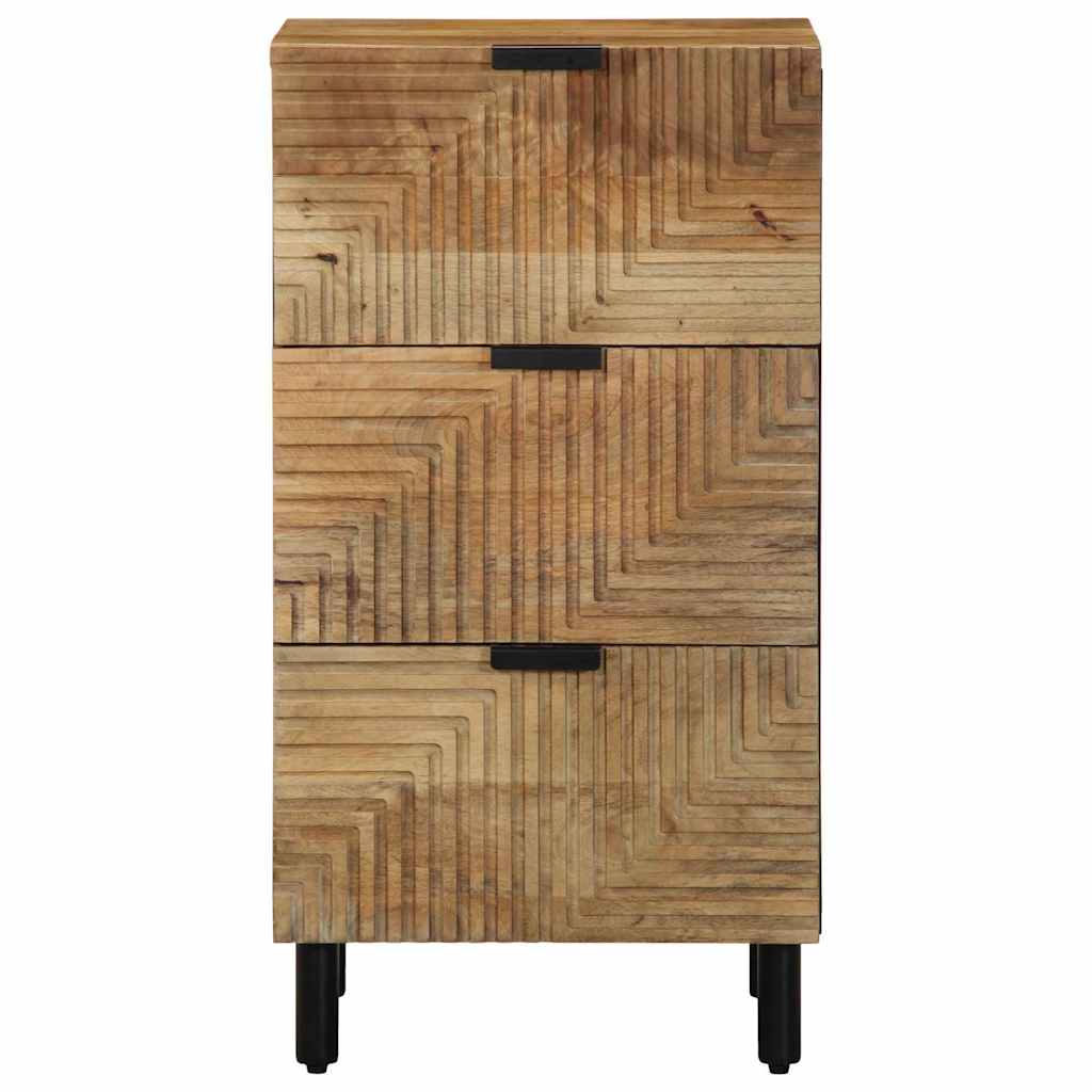 Sideboard καφέ 40x33x75 cm μασίφ ξύλο Mango - Pakobazaar