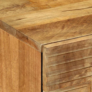 Sideboard καφέ 40x33x75 cm μασίφ ξύλο Mango - Pakobazaar