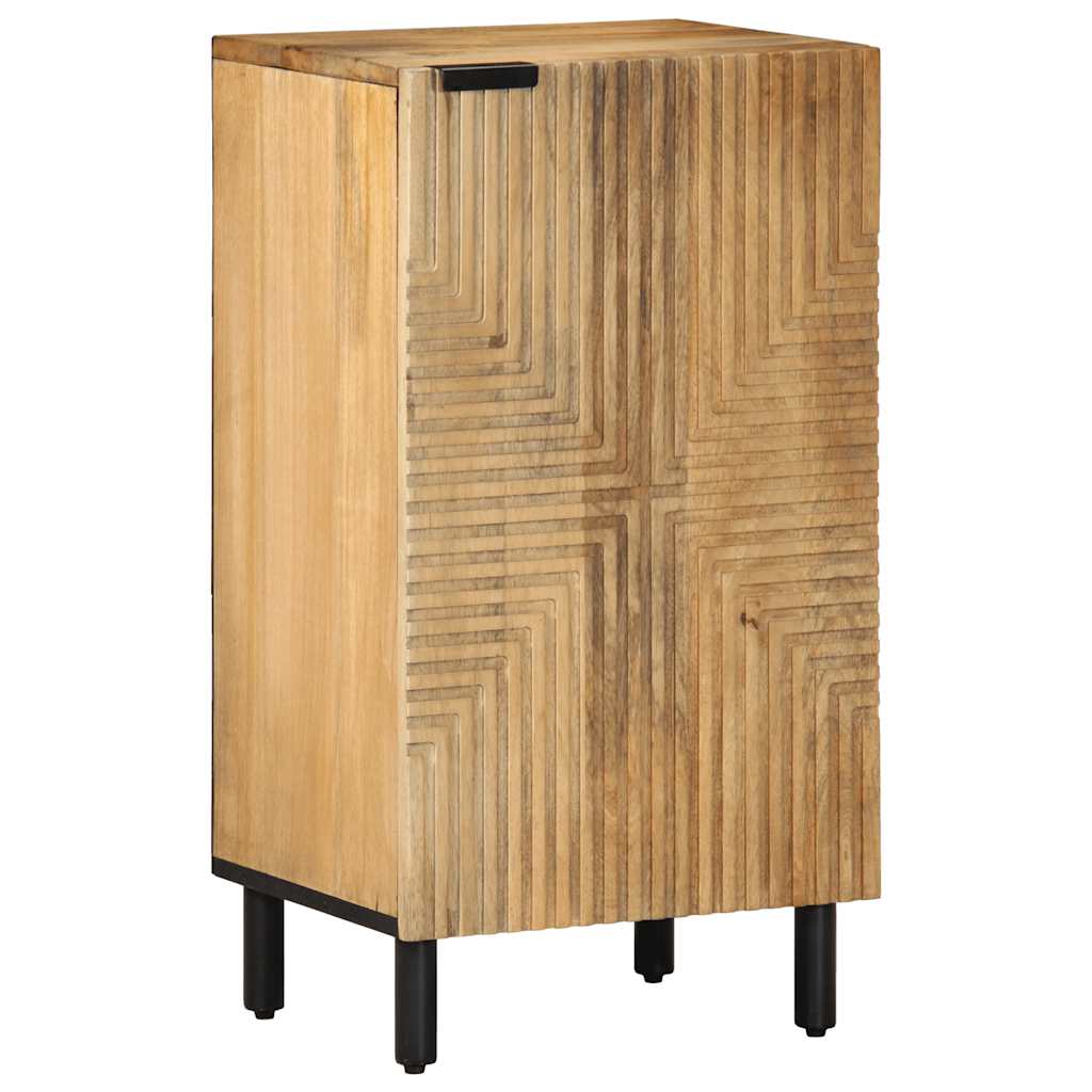 Sideboard καφέ 40x33x75 cm μασίφ ξύλο Mango