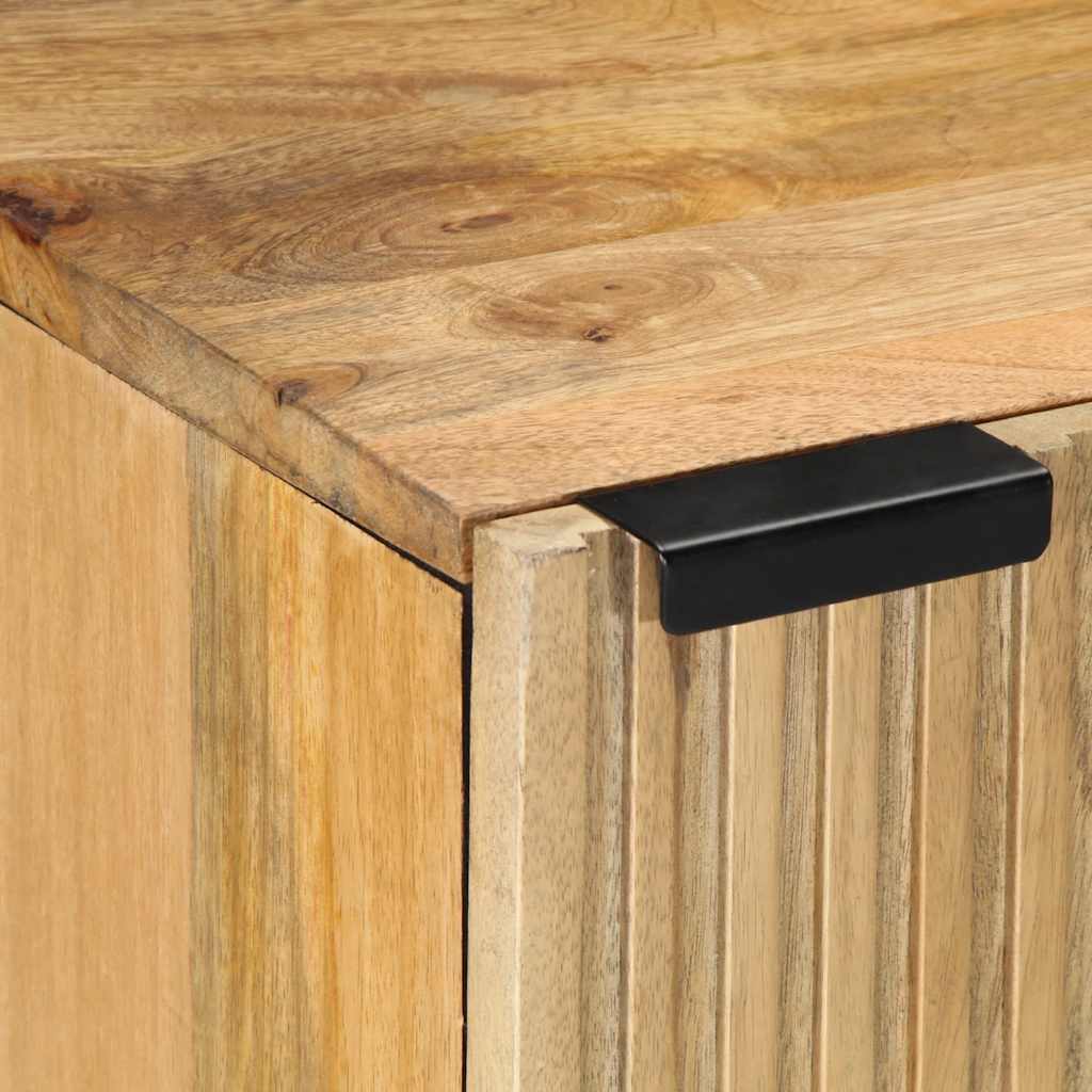 Sideboard καφέ 40x33x75 cm μασίφ ξύλο Mango