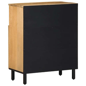 Sideboard καφέ 60x33x75 cm μασίφ ξύλο Mango