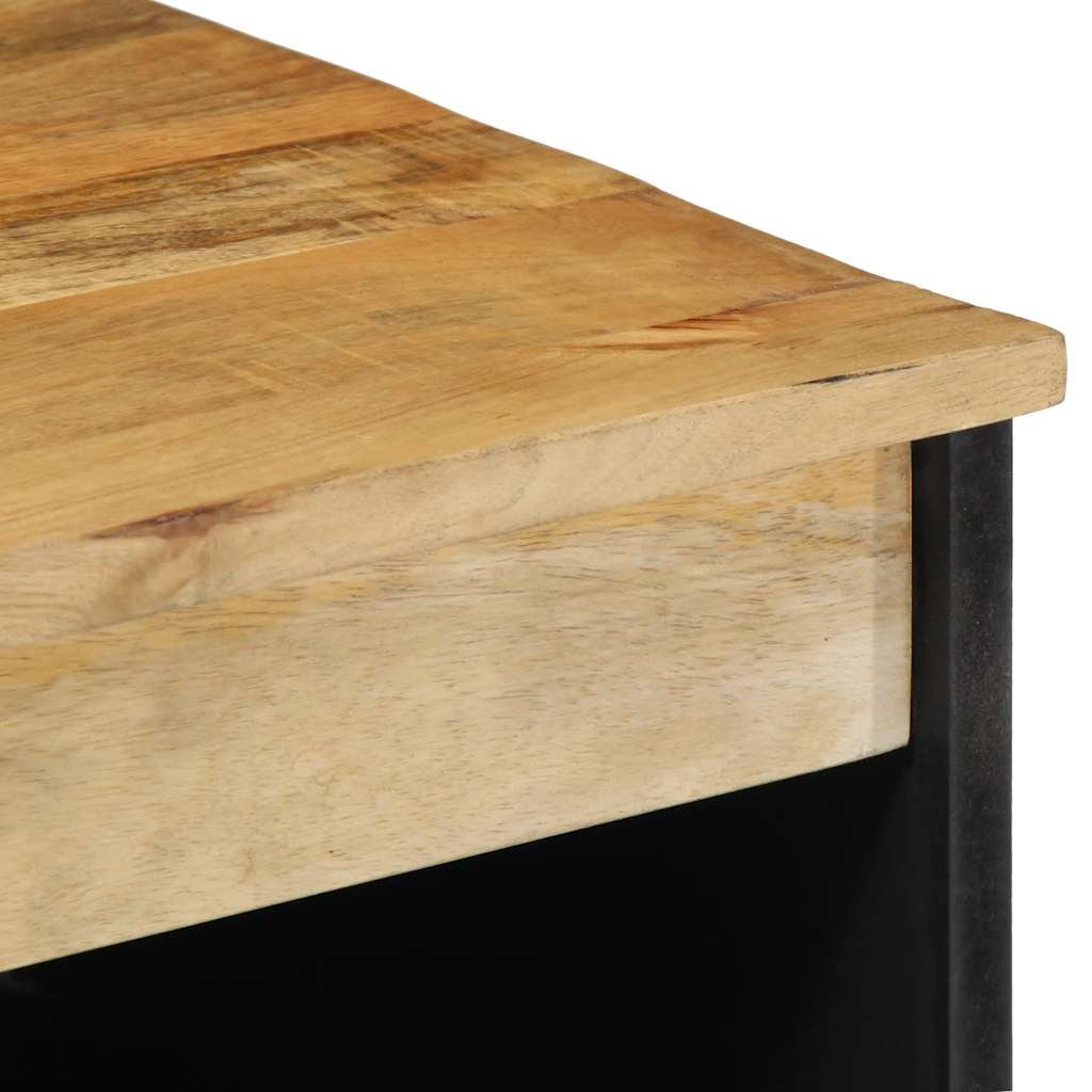 Sideboard καφέ 60x33x75 cm μασίφ ξύλο Mango