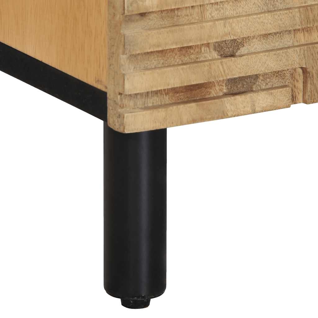 Sideboard καφέ 60x33x75 cm μασίφ ξύλο Mango