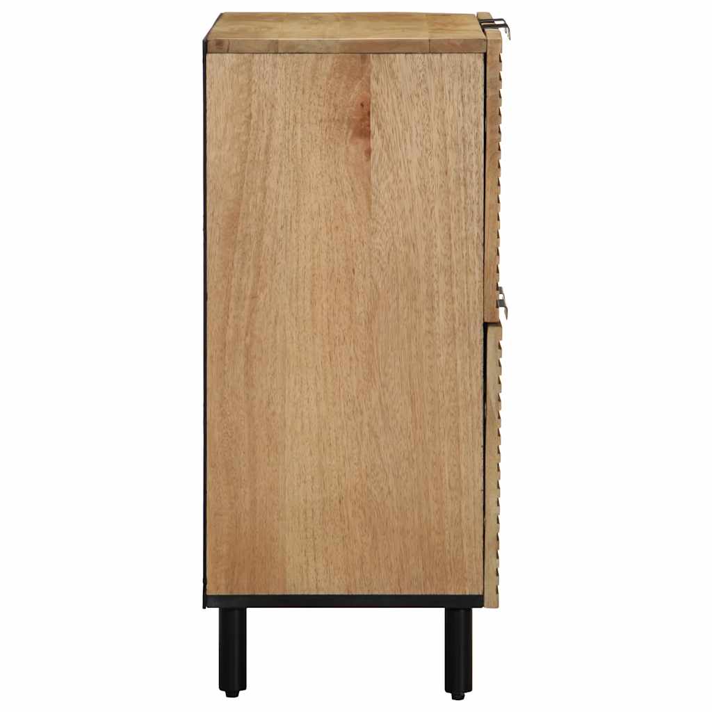 Sideboard καφέ 60x33x75 cm μασίφ ξύλο Mango