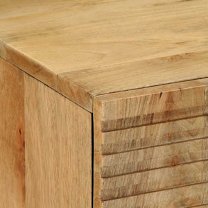 Sideboard καφέ 60x33x75 cm μασίφ ξύλο Mango