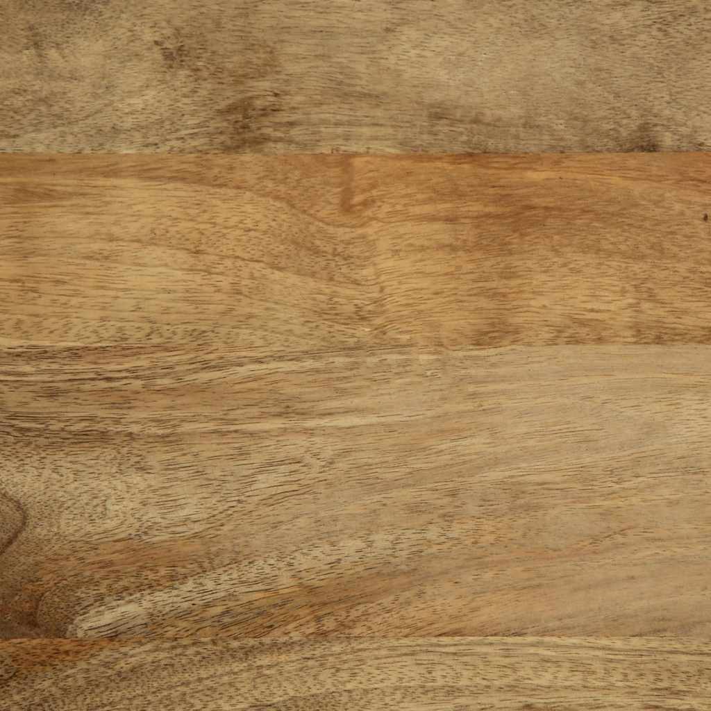 Sideboard καφέ 80x33x75 cm μασίφ ξύλο Mango