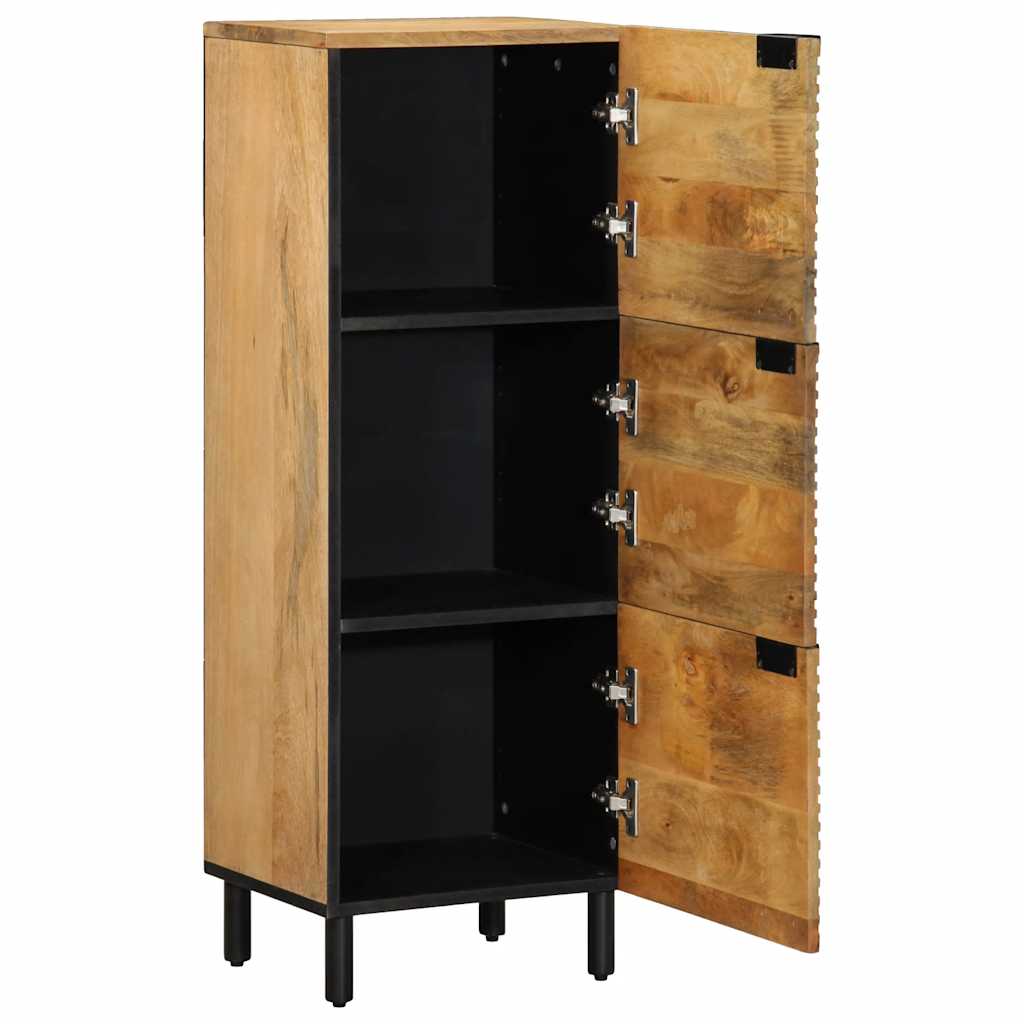 Highboard καφέ 40x33x110 cm μασίφ ξύλο Mango - Pakobazaar
