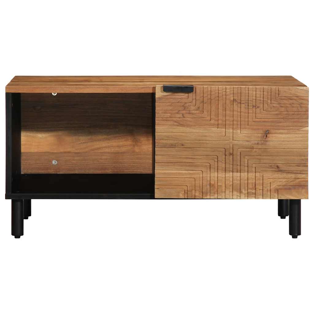 Τραπεζάκι Σαλονιού από Μασίφ Ξύλο Ακακίας 80x50x40 εκ. - Pakobazaar