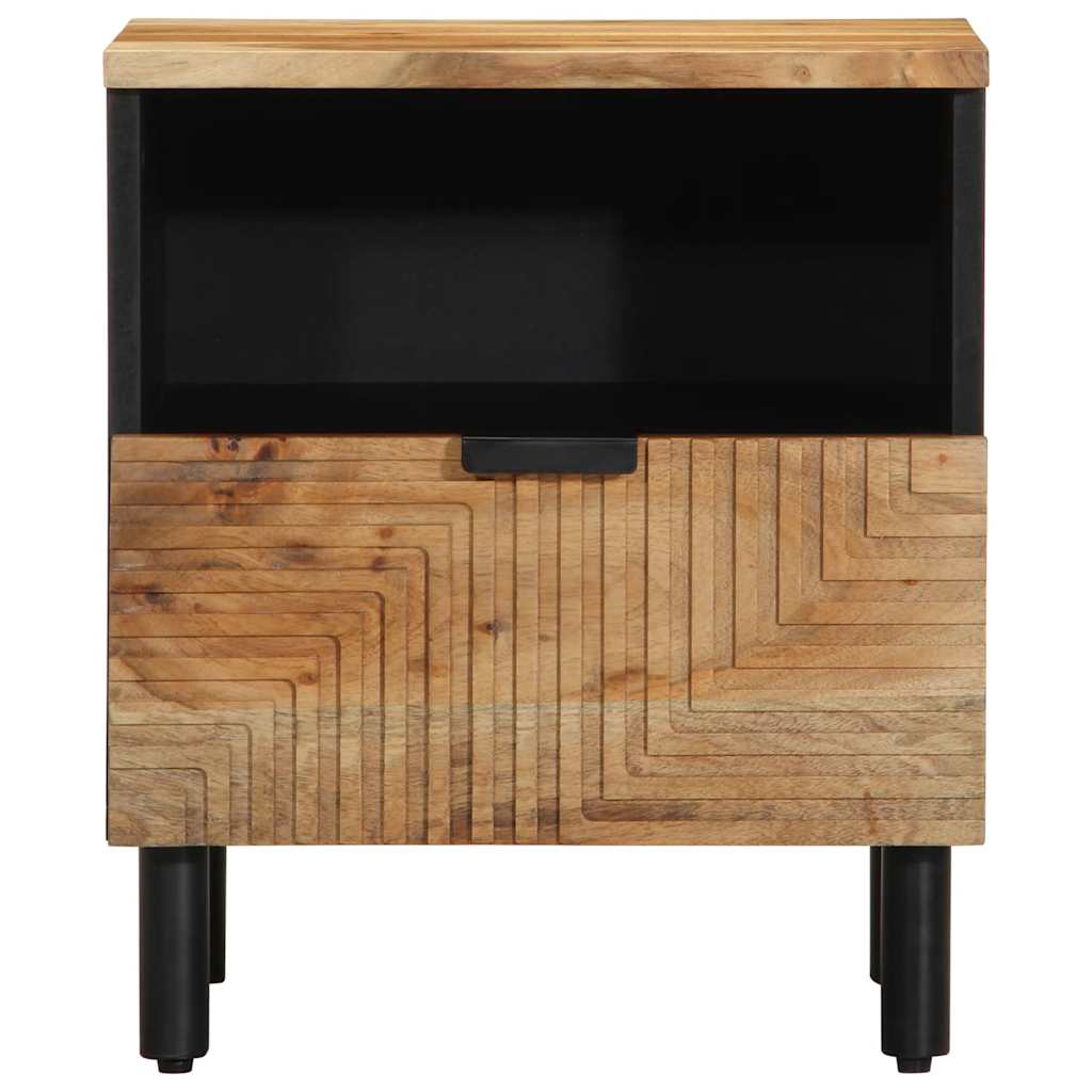 Κομοδίνο 40x33x46 εκ. από Μασίφ Ξύλο Ακακίας - Pakobazaar