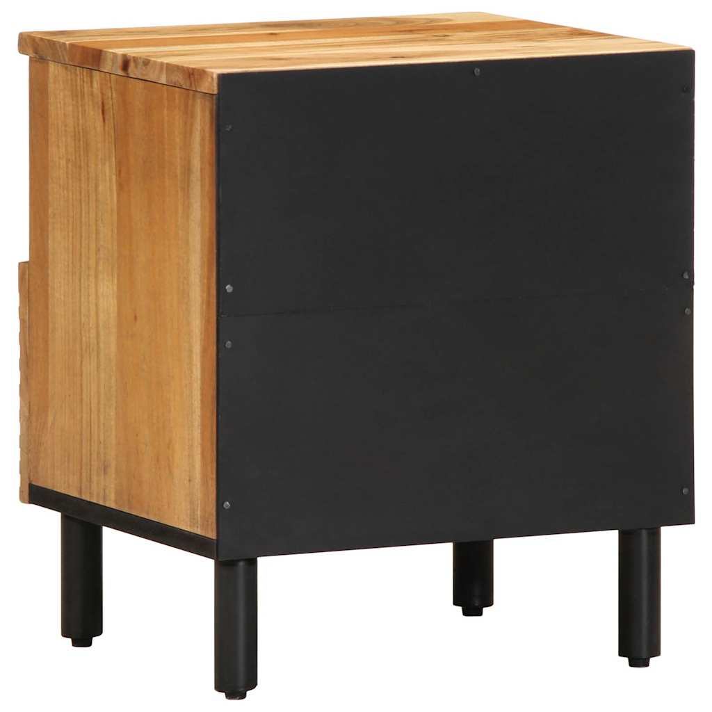 Κομοδίνο 40x33x46 εκ. από Μασίφ Ξύλο Ακακίας - Pakobazaar