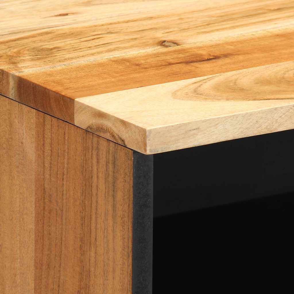 Κομοδίνο 40x33x46 εκ. από Μασίφ Ξύλο Ακακίας - Pakobazaar