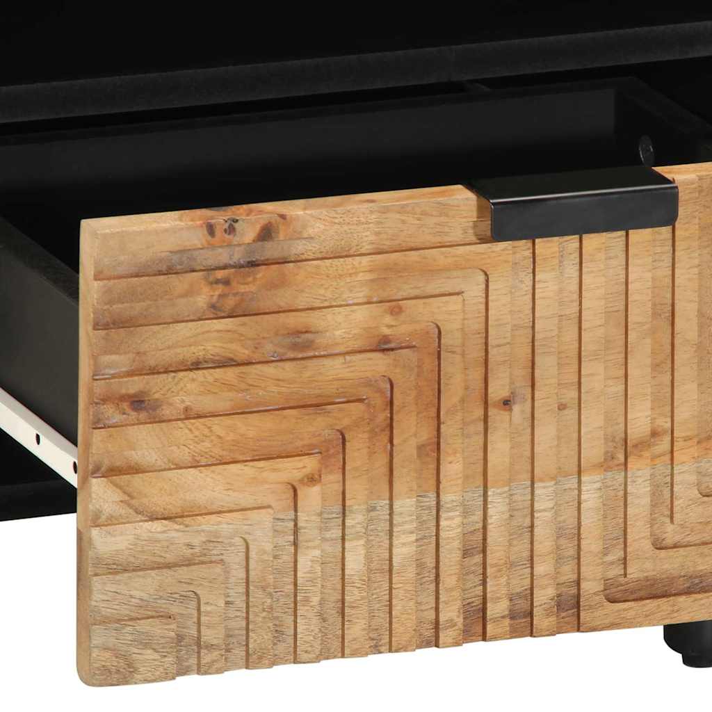 Κομοδίνο 40x33x46 εκ. από Μασίφ Ξύλο Ακακίας - Pakobazaar