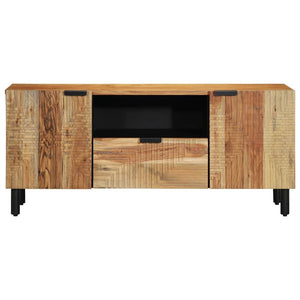 Μονάδες TV με συρτάρι Στερεό Ξύλο Ακακίας 105 x 33,5 x 46 εκ. - Pakobazaar