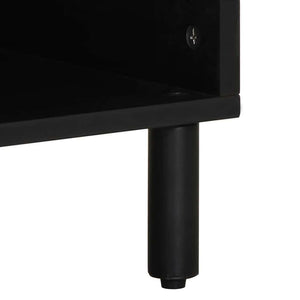 Ντουλάπι TV με ράφι Καφέ 100 x 33 x 46 εκ. Στερεό ξύλο μάνγκο