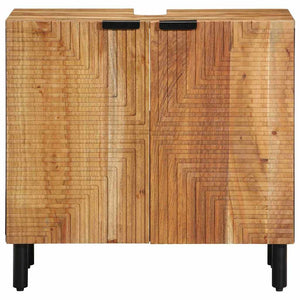 Ντουλάπα Νιπτήρα Mπάνιου Καφέ 62 x 33 x 58 εκ - Pakobazaar