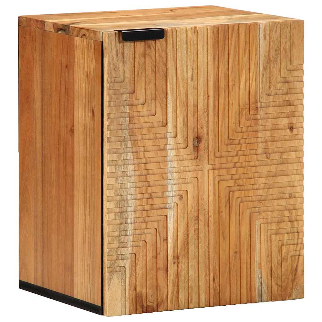 Κρεμαστό Ντουλάπι Μπάνιου Καφέ 38 x 33 x 48 εκ