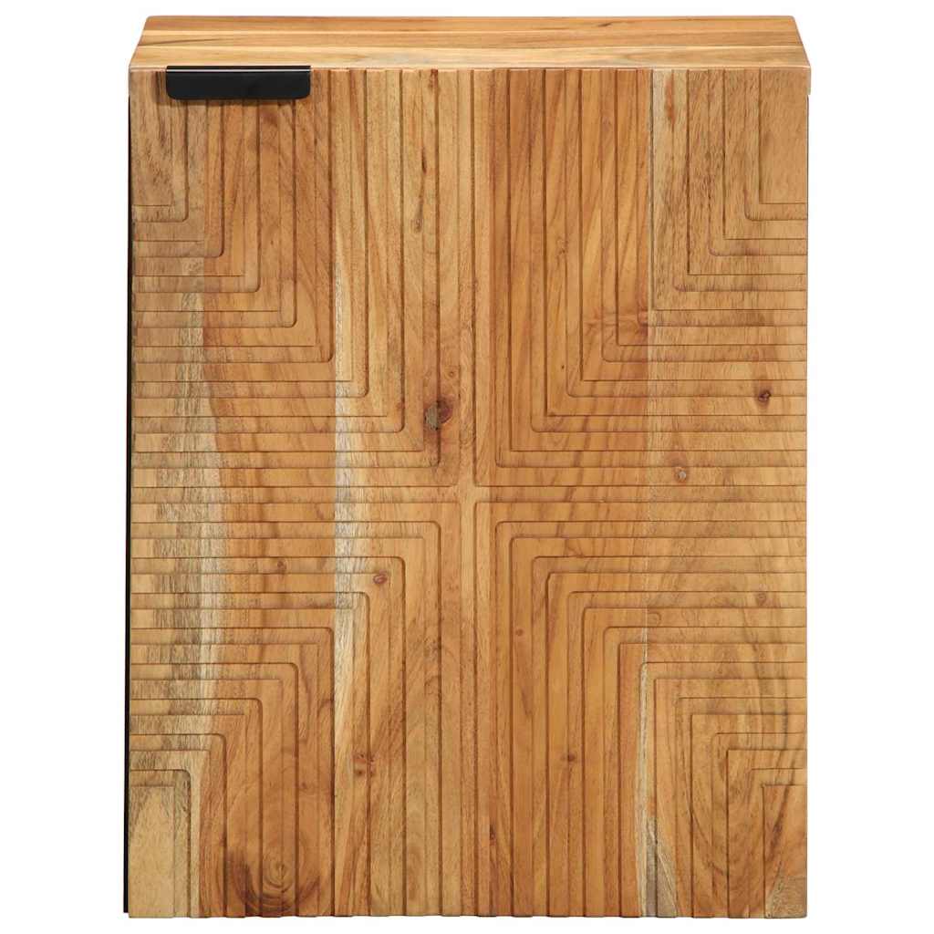 Κρεμαστό Ντουλάπι Μπάνιου Καφέ 38 x 33 x 48 εκ