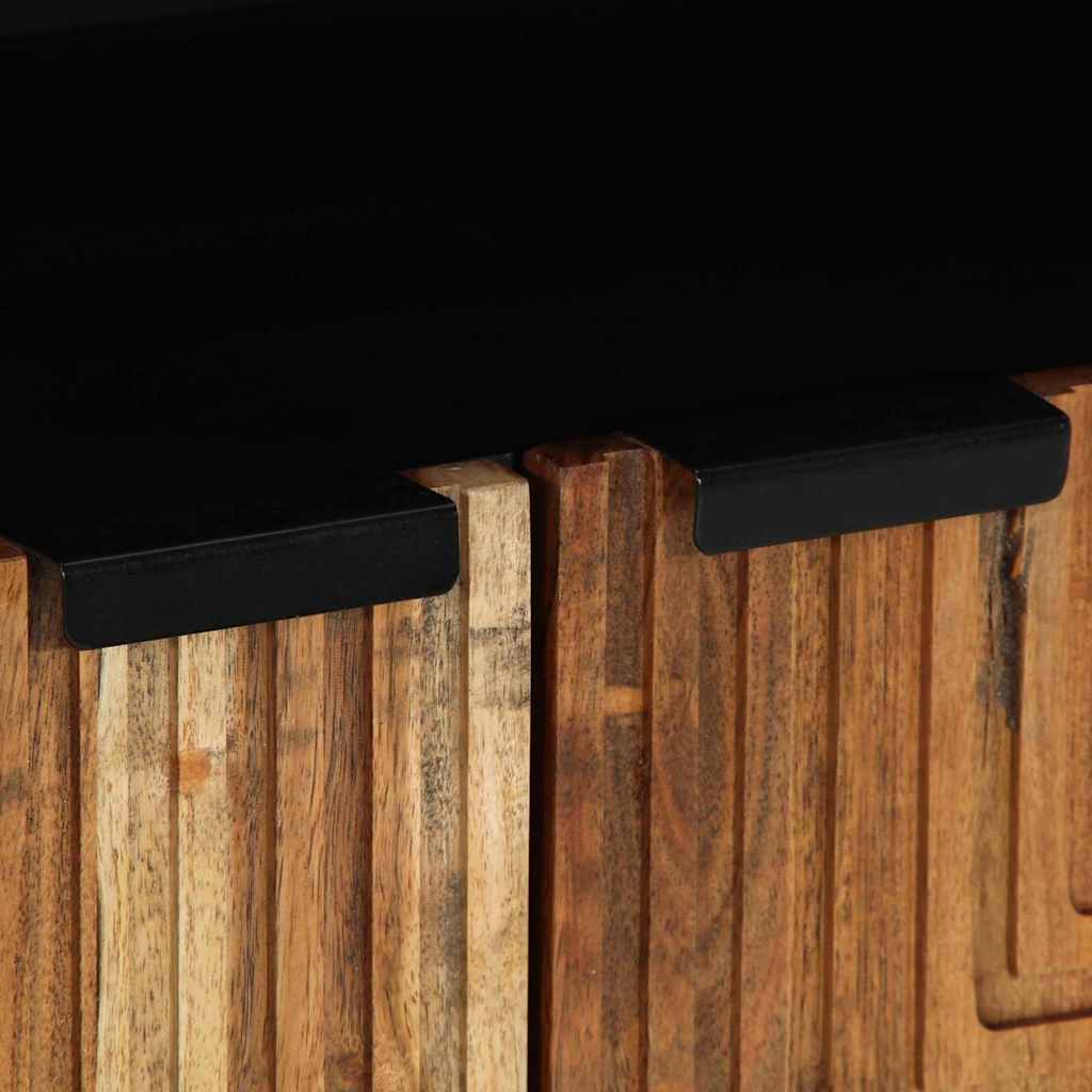 Πλαϊνό γραφείο Φυσικό 60 x 33,5 x 75 εκ. Στερεό Ξύλο Ακακίας - Pakobazaar