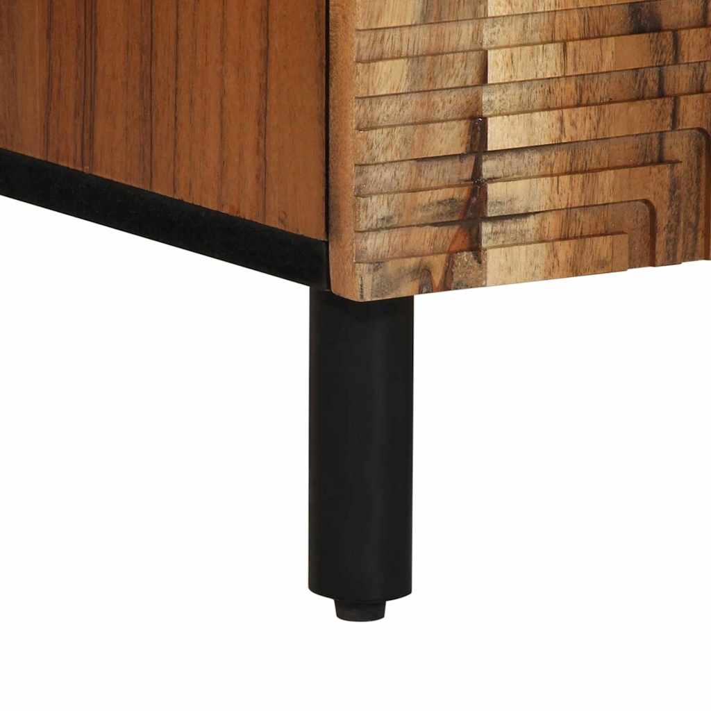 Πλαϊνό γραφείο Φυσικό 60 x 33,5 x 75 εκ. Στερεό Ξύλο Ακακίας - Pakobazaar