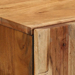 Highboard με συρτάρι Καφέ 60 χ 33 χ 100 εκ Στερεό ξύλο μάνγκο