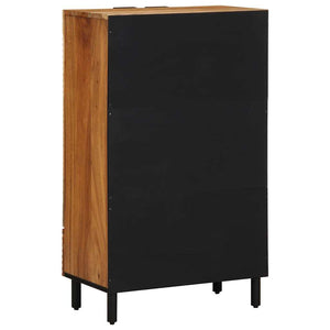 Highboard με συρτάρι Καφέ 60 χ 33 χ 100 εκ Στερεό ξύλο μάνγκο