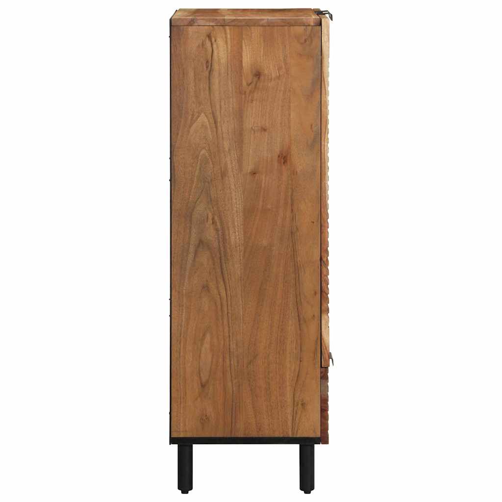 Highboard με συρτάρι Καφέ 60 χ 33 χ 100 εκ Στερεό ξύλο μάνγκο