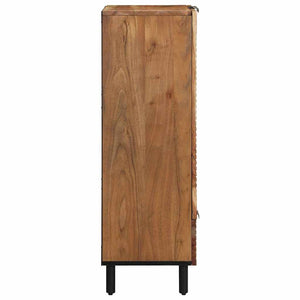 Highboard με συρτάρι Καφέ 60 χ 33 χ 100 εκ Στερεό ξύλο μάνγκο