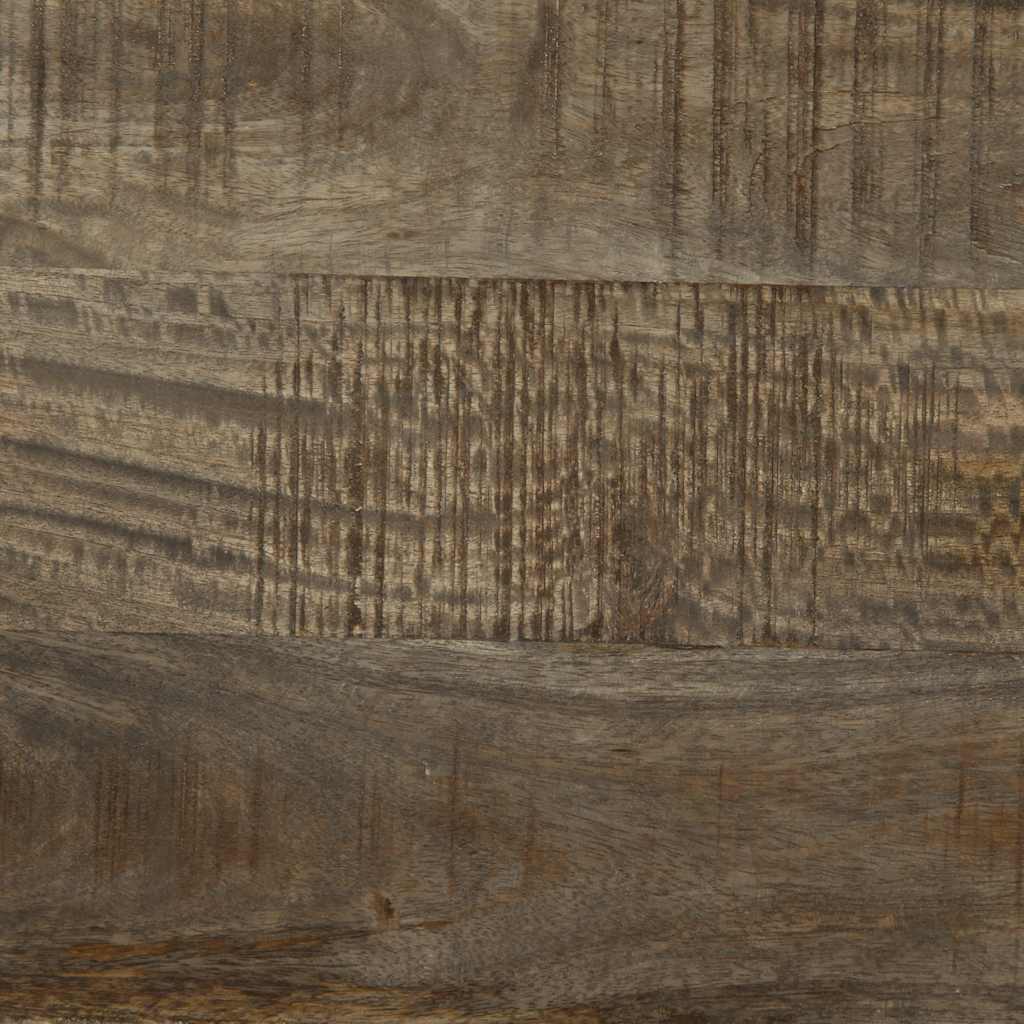 Ντουλάπι τηλεόρασης ανοιχτό γκρι 70x33,5x46 cm μασίφ ξύλο Mango