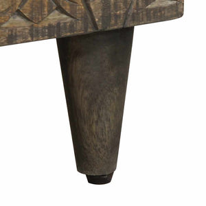Sideboard 40x33x75 cm μασίφ ξύλο Mango