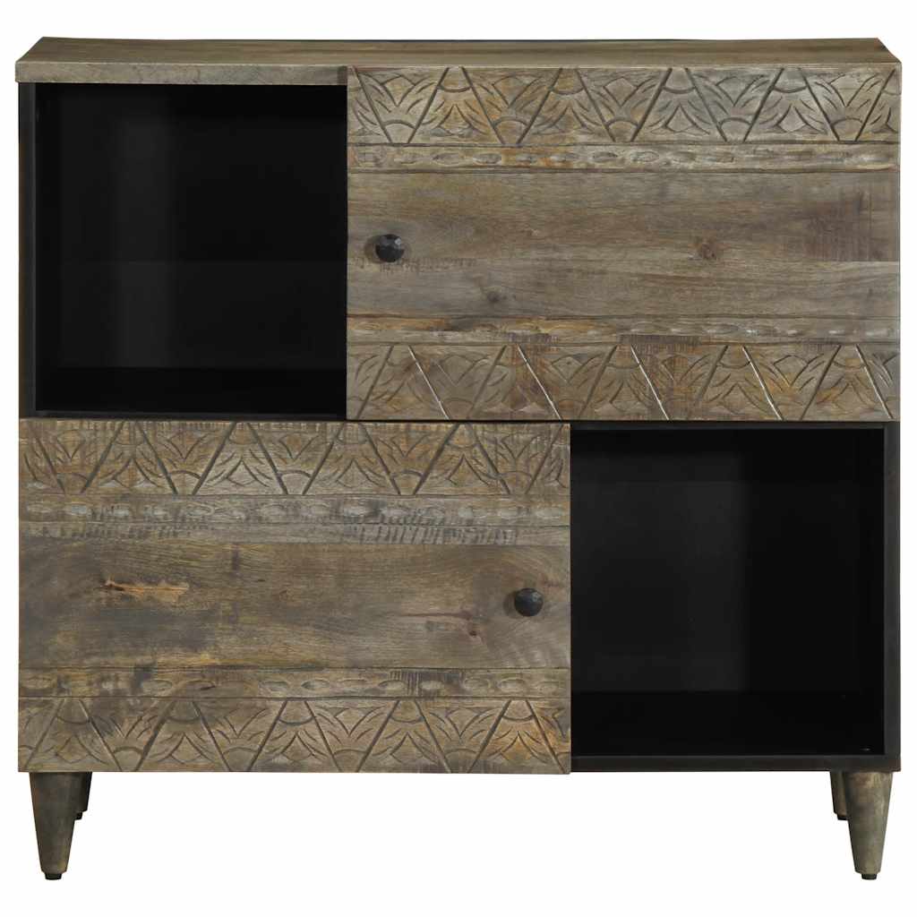 Sideboard 80x33x75 cm μασίφ ξύλο Mango