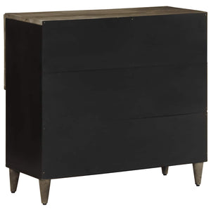 Sideboard 80x33x75 cm μασίφ ξύλο Mango